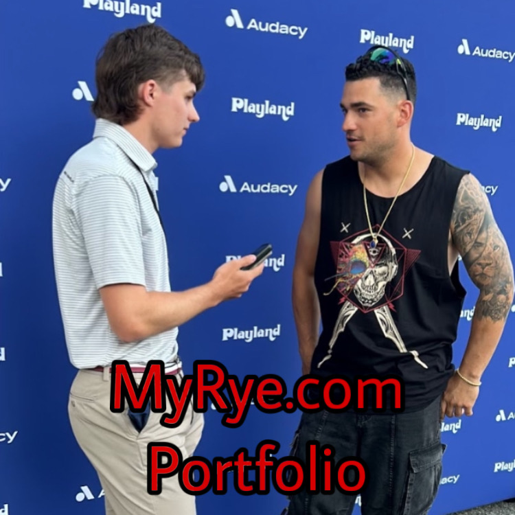 Charlie Morris interviewing Jose Iglesias (